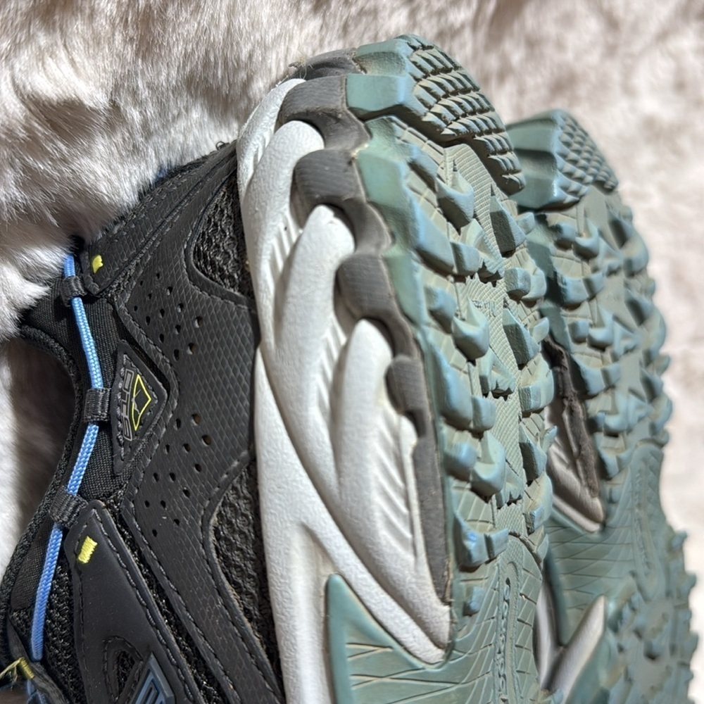 New Balance Womens 610 Trail Running Shoes 9.5 Gray Blue N-Fuse Sneakers USA - Picture 10 of 14